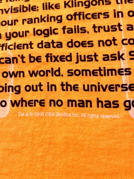 2006 Star Trek The Experience Las Vegas Hilton Celebrating 40 Years T Shirt M - Picture 7 of 7